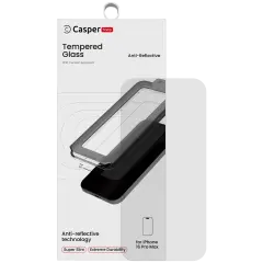 Casper Snap Tempered Glass Screen Protector For iPhone 16 Pro Max (AR Clear)