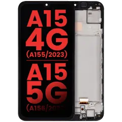 Samsung Galaxy A15 4G / 5G Replacement Screen with Frame — Aftermarket Plus OLED